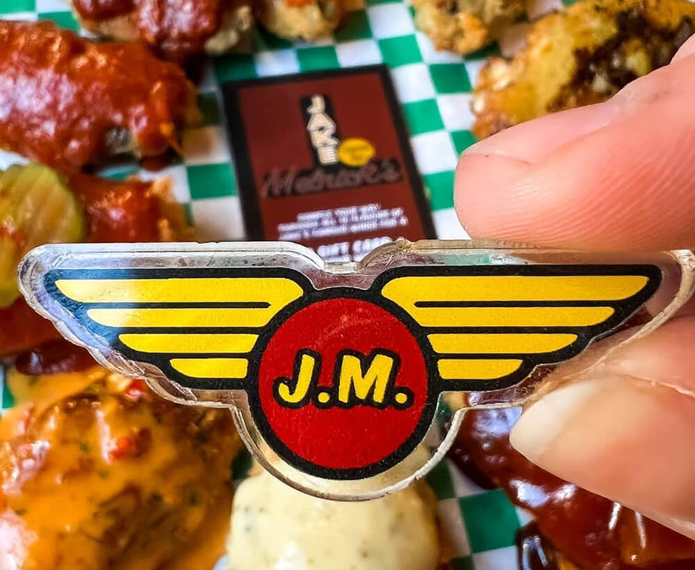 Jakes Wings Badge