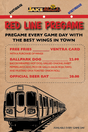 Red Line Pregame Specials