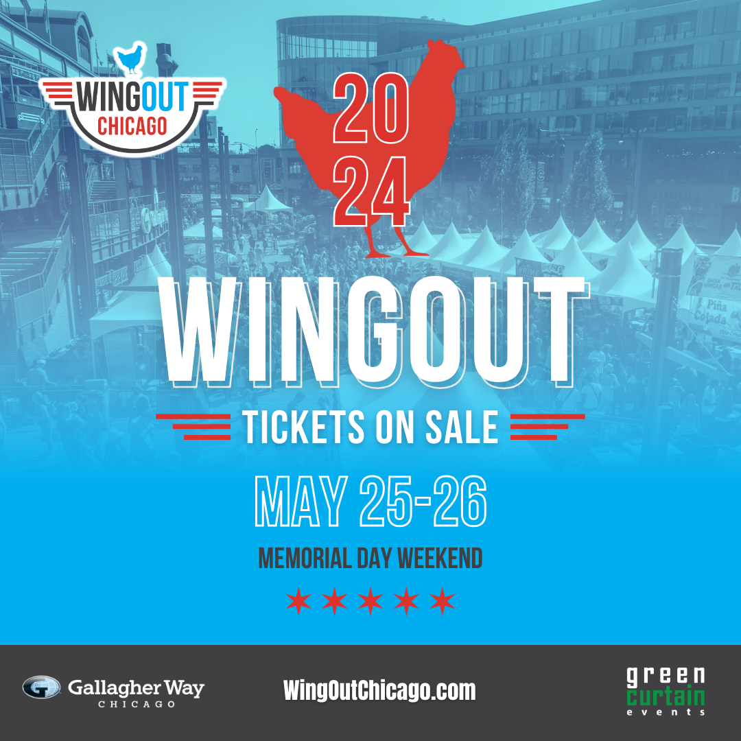 Wingout 2024 graphic - memorial day weekend - buy tickets