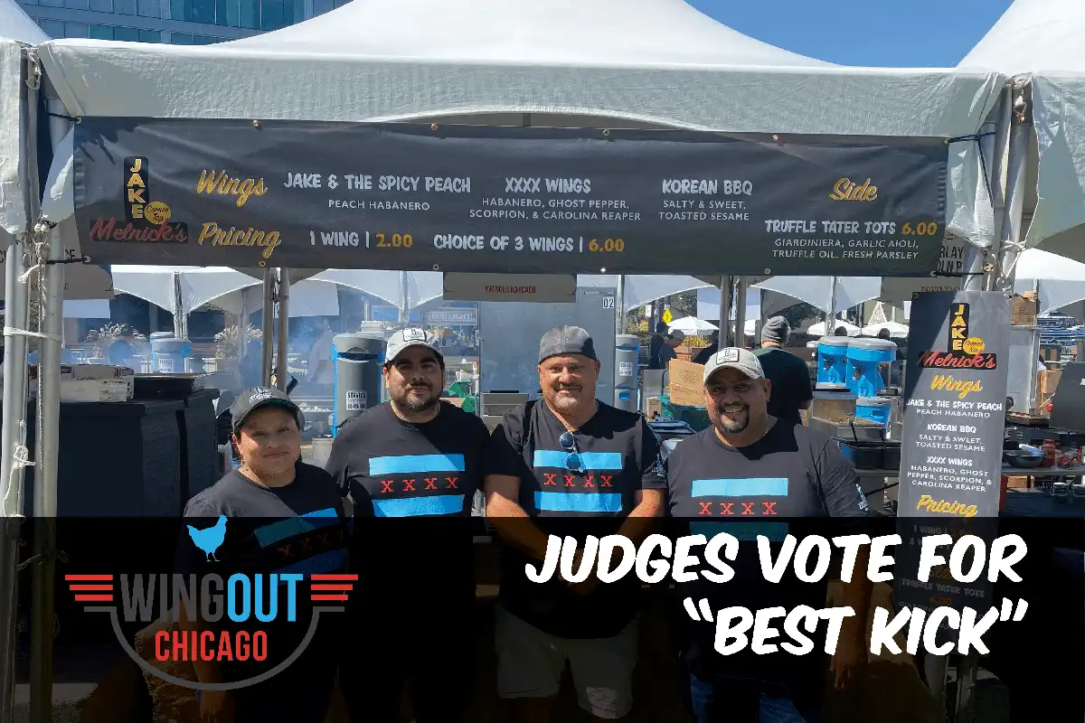 Voted Best Kick in Wings at WingOut Chicago