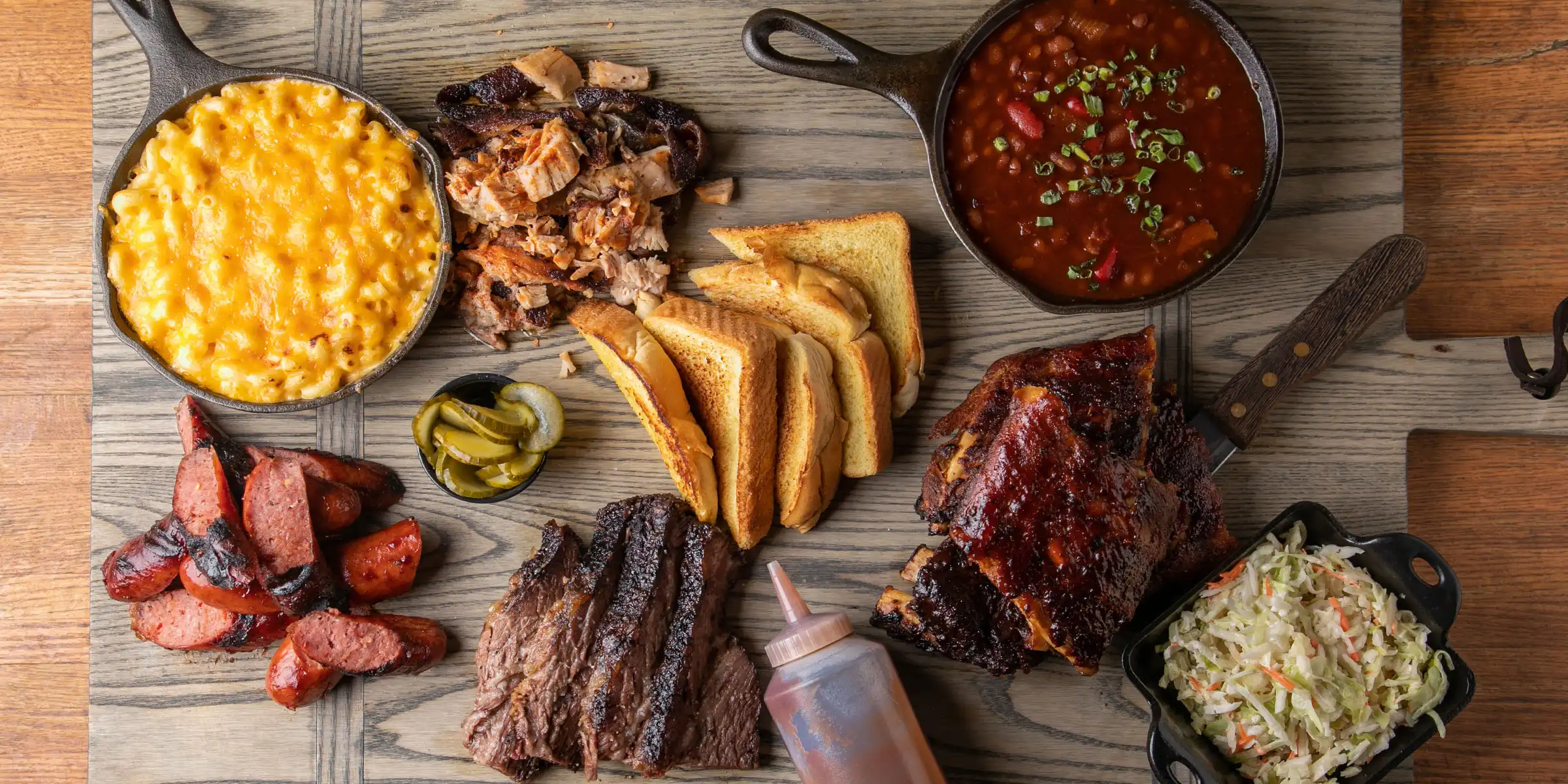BBQ Overhead at Jake Melnick's - desktop version